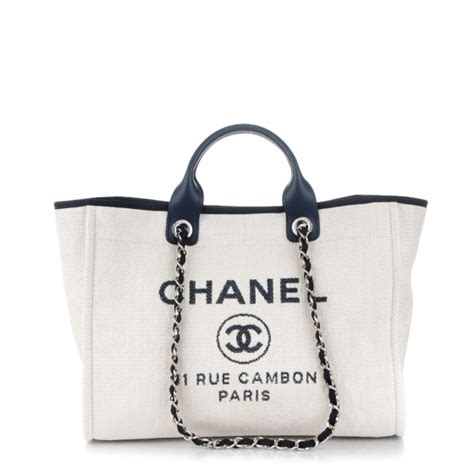 chanel deauville tote carousell|chanel large deauville shopping tote.